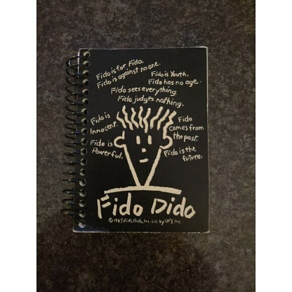 VTG Retro HTF Fido Dido Mini Spiral Notebook Made In Japan 7 Up Soda  Pop - Picture 1 of 4